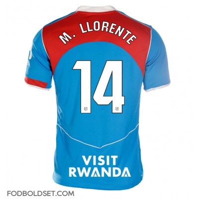 Atletico Madrid Marcos Llorente #14 Tredjetrøje Dame 2025-26 Kortærmet Atletico Madrid Marcos Llorente #14 Tredjetrøje Dame 2025-26 Kortærmet